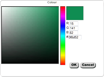 Changing the background colour
